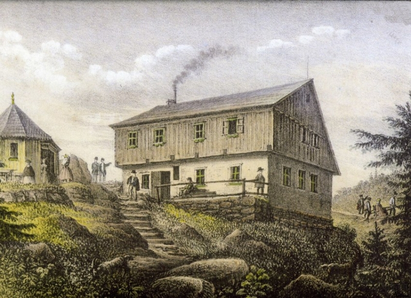 Krkonoše - Labská bouda 1865